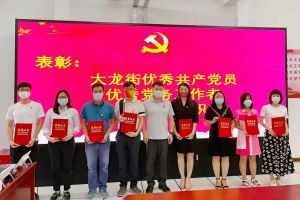 爱游戏(中国)集团党支部荣获先进党组织称号、陈文舒党支部书记荣获优秀党