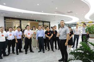 热烈欢迎广东省人大常委会2023年全国人大代表一行莅临爱游戏(中国)集